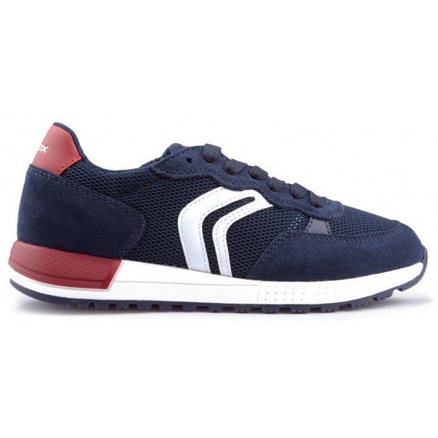 GEOX ALBEN SUM schoenen NAVY_RED GEOX ALBEN SUM schoenen NAVY_RED