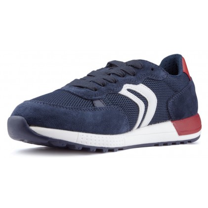 GEOX ALBEN SUM schoenen  NAVY_RED