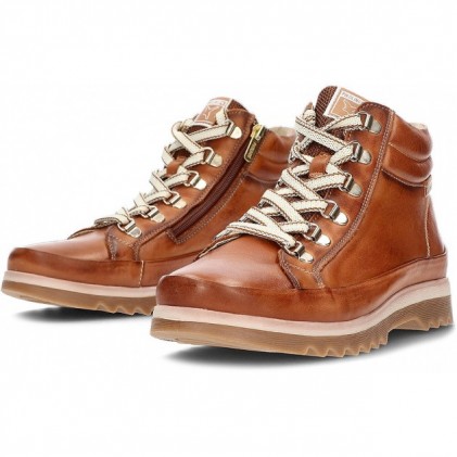 PIKOLINOS VIGO ENKELLAARSJES W3W-8564  BRANDY