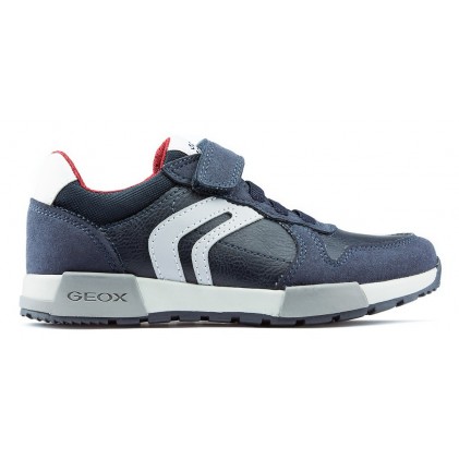 GEOX JR ALFIER-schoenen  NAVY_GREY