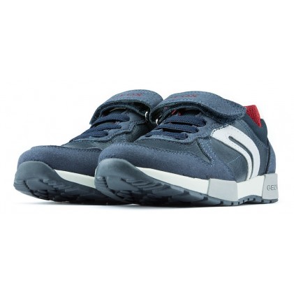 GEOX JR ALFIER-schoenen  NAVY_GREY
