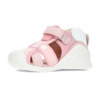 BIOMECANICS GESLOTEN SANDALEN 222132-E  ROSA