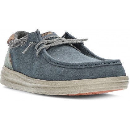 DUDE PAUL LOAFERS  BLUE