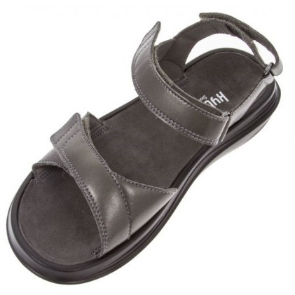 SANDALEN KYBUN MORCOTE W  DARK_SILVER