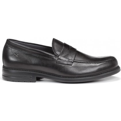 FLUCHOS 8721 SIMON NATUURLIJKE MOCASSIN MAN  NEGRO