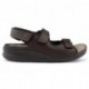 SANDALIAS MEPHISTO VALDEN VELCRO  MARRON