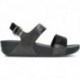 FITFLOP SANDALEN LULU CRYSTAL BACK-BAND  NEGRO