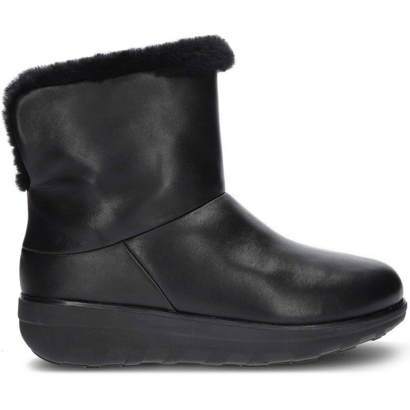 FITFLOP MUKLUK WATERDICHTE EE9 LAARZEN  BLACK