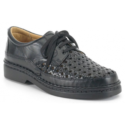 SCHOENEN CALZAMEDI MET VELCRO COMODO NAADLOZE HAND H  NEGRO