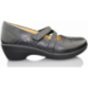 CLARKS UN FOLA BLACK LEATHER  BLACK