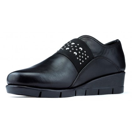 Schoenen DE FLEXX PAN GRATT  BLACK