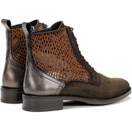 VLOEIBARE LAARZEN D8709 HARVARD  BROWN