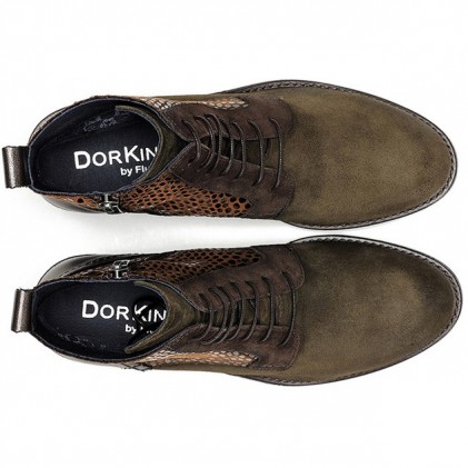 VLOEIBARE LAARZEN D8709 HARVARD  BROWN