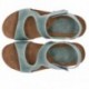 INTERBIOS Comfortabele half-sleehaksandalen  JEANS