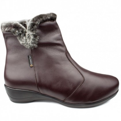 ENKELLAARSJES CALZAMEDI POLAR W 0640  MARRON