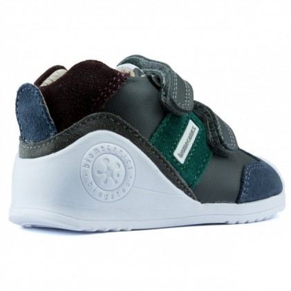 LAARZEN BIOMECANICA CASUAL DV 171151  ANTRACITA_VERDE