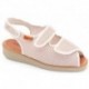 CALZAMEDI DOMESTICO ZAPATILLA DE TELA COMODA UNISEX  BEIGE