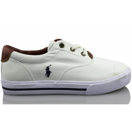 POLO RALPH LAUREN CANVAS  BLANCO