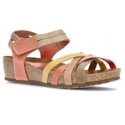 TUSSENTIJDS SANDALEN GELUKKIGE KLEUREN  TEJA