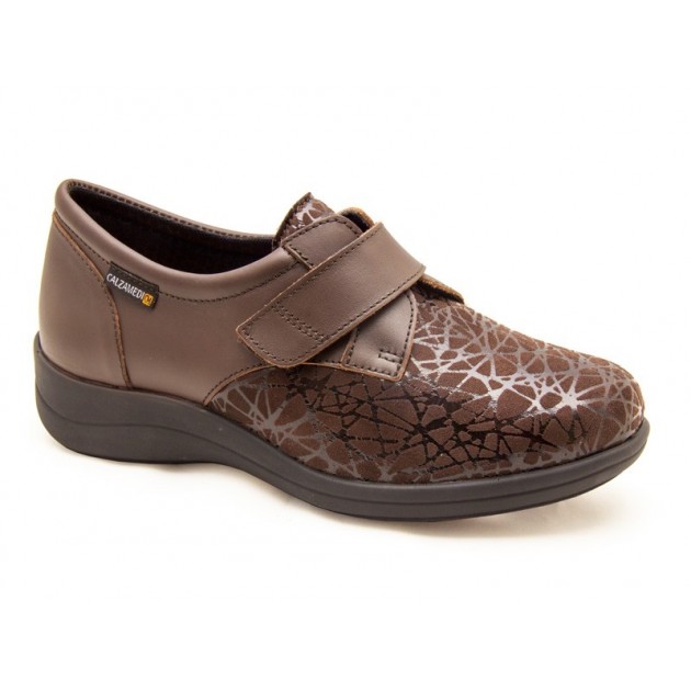 SCHOENEN CALZAMEDI ELASTICO DIABETIC CASUAL VELCRO COMFORTAB MARRON SCHOENEN CALZAMEDI ELASTICO DIABETIC CASUAL VELCRO COMFORTAB MARRON