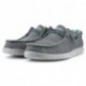 DUDE WALLY SOX M SCHOENEN  CHARCOAL