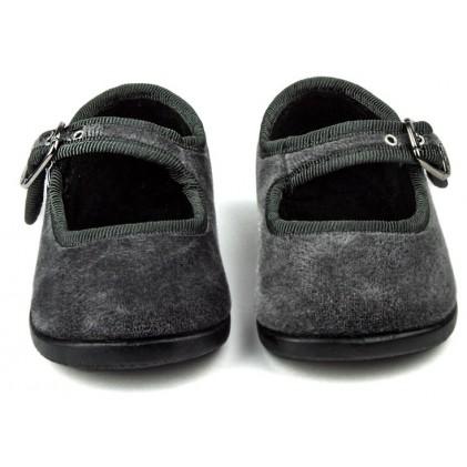 VULLADI FLUWELEN SNEAKERS 1210  GRIS