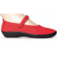 MANOLETINAS CALZAMEDI MET VELCRO W  ROJO