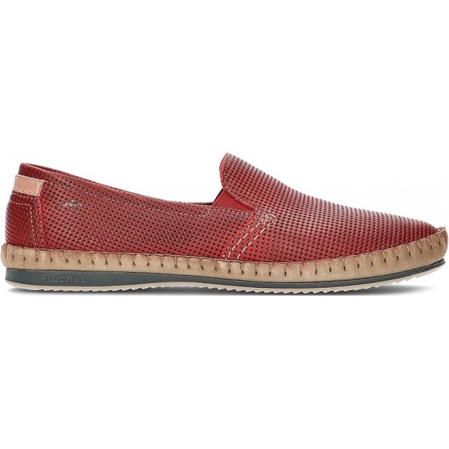 FLUCHOS 8674 LUXE SURF BAHAMAS MOCASSIN MAN TERRACOTA FLUCHOS 8674 LUXE SURF BAHAMAS MOCASSIN MAN TERRACOTA