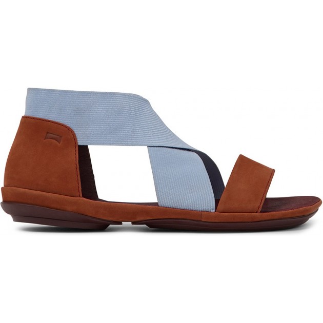 CAMPER RECHTS SANDAAL NINA K200759 BLUE_RED CAMPER RECHTS SANDAAL NINA K200759 BLUE_RED