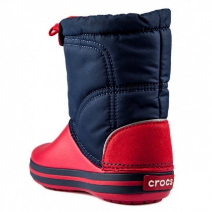CROCBAND LODGEPOINT BOOT KIDS  ROJO