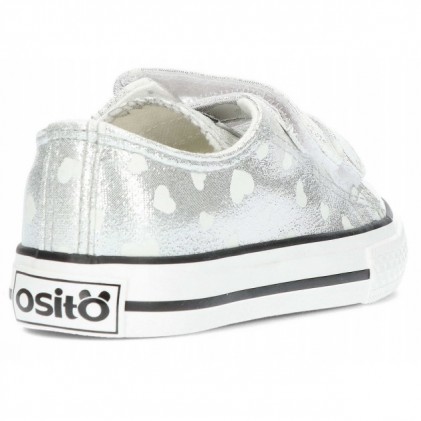 GLANZENDE CONGUTO SNEAKERS 14155  PLATA