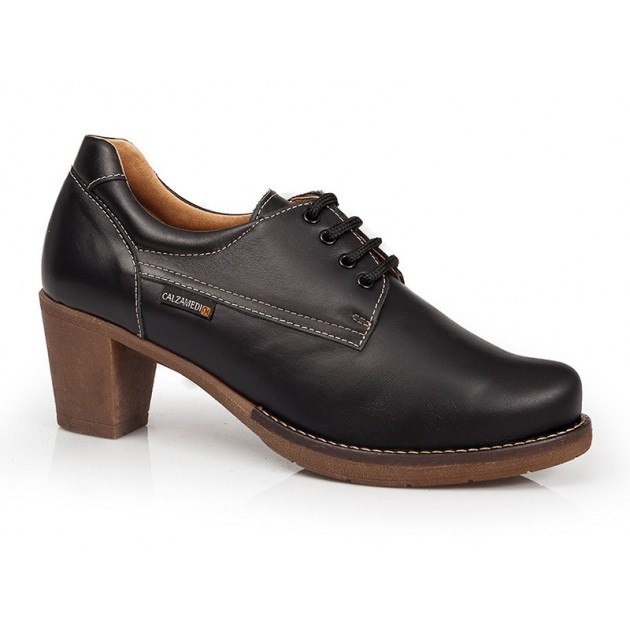 SCHOENEN MET HAK CALZAMEDI 0711 NEGRO SCHOENEN MET HAK CALZAMEDI 0711 NEGRO