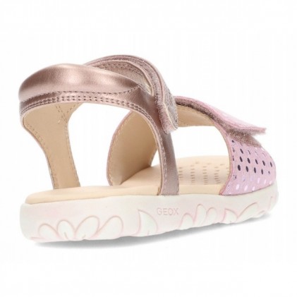 SANDAAL GEOX HAITI J028ZA  PINK