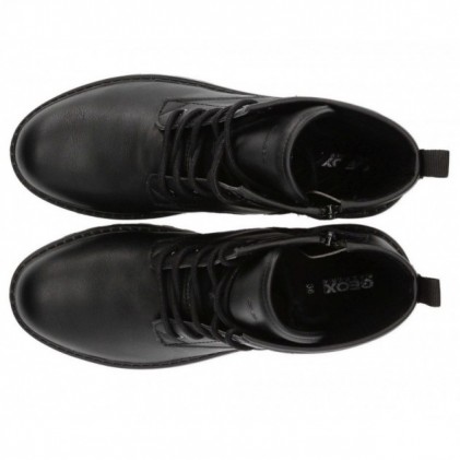 LAARZEN GEOX J CASEY J9420G  BLACK