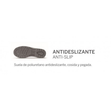 CALZAMEDI SANITAIR ARBEID 21011  NEGRO