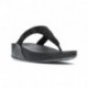 LULU KRISTALLEN VERSIERDE FITFLOP SANDALEN  BLACK