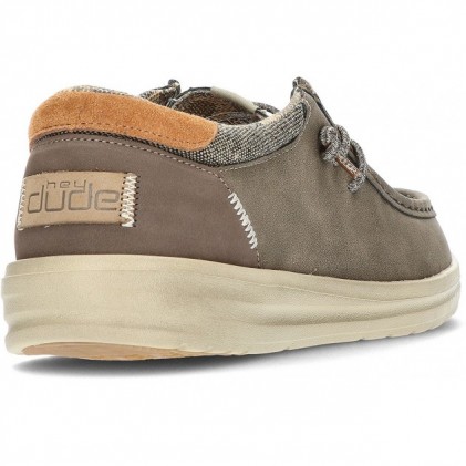 DUDE PAUL LOAFERS  CHOCOLATE