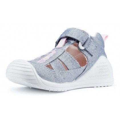 Sandalen BIOMECANICS CANVAS BABY ANAIS  AZUL_MARINO