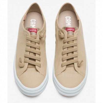 CAMPER HOOPS K200604 SCHOENEN  TAUPE