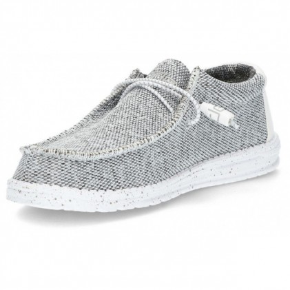DUDE WALLY SOX M SCHOENEN  WHITE