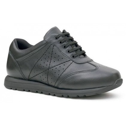 SCHOENEN CALZAMEDI SPORT WITTE COMFORTABELE EN BREDE VROUWEN  NEGRO