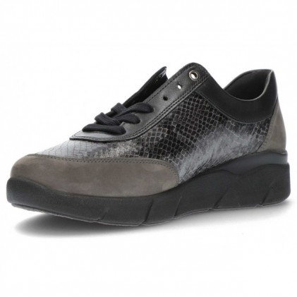 MEPHISTO IVONIA SNEAKERS  GRAPHITE