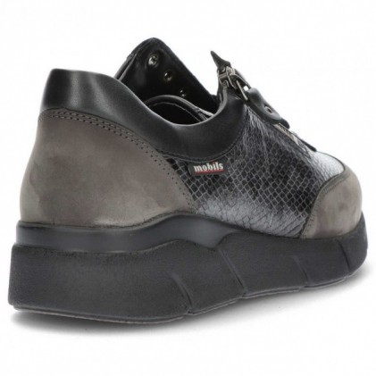MEPHISTO IVONIA SNEAKERS  GRAPHITE