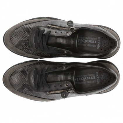 MEPHISTO IVONIA SNEAKERS  GRAPHITE