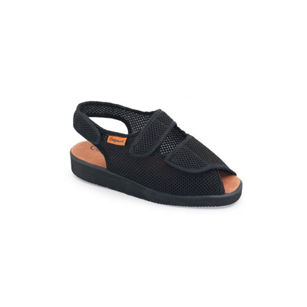 CALZAMEDI DOMESTICO ZAPATILLA DE TELA COMODA UNISEX NEGRO CALZAMEDI DOMESTICO ZAPATILLA DE TELA COMODA UNISEX NEGRO