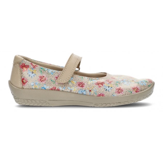 ARCOPEDISCHE ELASTISCHE BALLERINA'S 4043 RO_TAUPE ARCOPEDISCHE ELASTISCHE BALLERINA'S 4043 RO_TAUPE