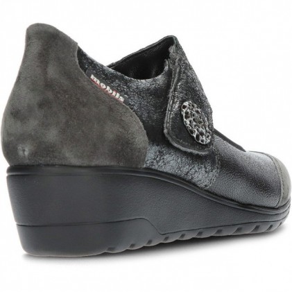 MANPHETINS VAN MEPHISTO BATHILDA  BLACK_CHARCOAL