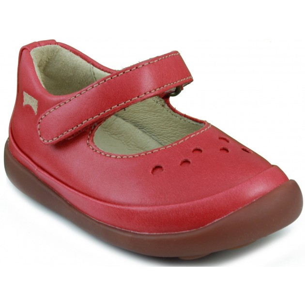 CAMPER NIÑOS SANTORINI HAMMAN KITO MIEL ROJO