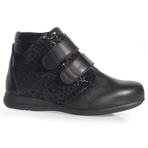 BOOTS CALZAMEDI DUBBELE HUID VELCRO PRINT W NEGRO