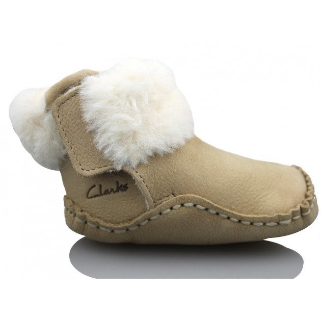 CLARKS BABBY CUDDLE BEIGE
